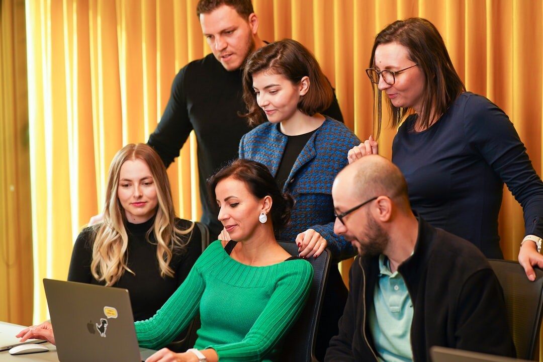 startup team reviewing contracts